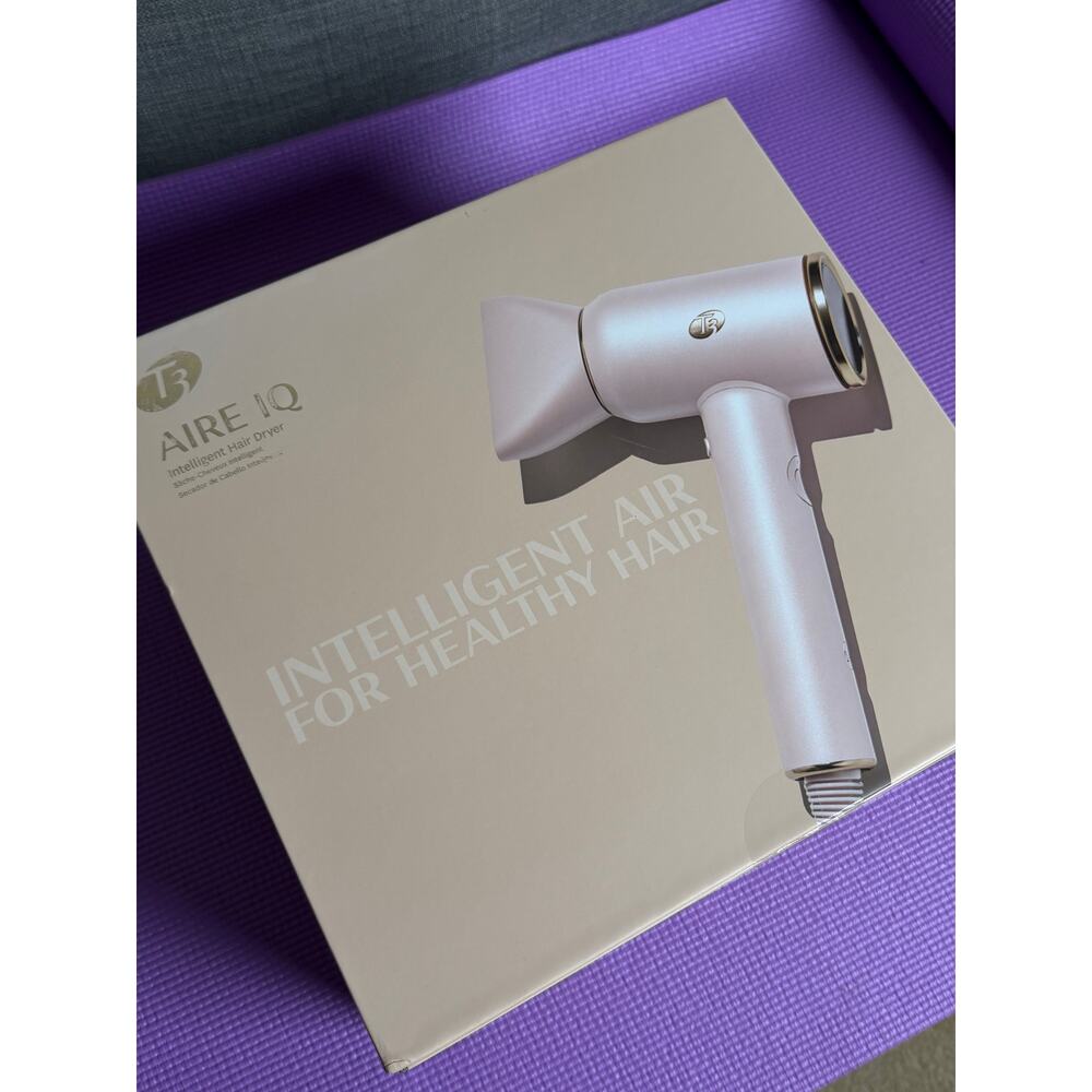 NIB T3 AIRE IQ Intelligent Hair Dryer NEW Kit Retail $400 fast drying blow dryer